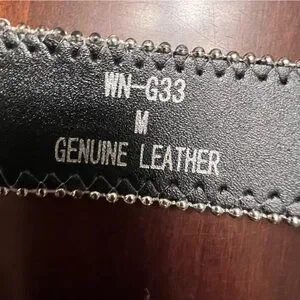 Accessories | Statement Belt Black Silver Glitter Leather  display picture 2